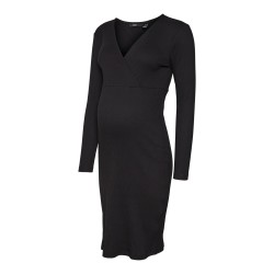 Vero Moda Zwangerschaps- en voedingsjurk Zwart