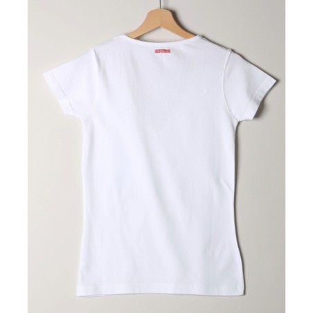 Supermom Zwangerschapsshirt V-hals Wit S tem L