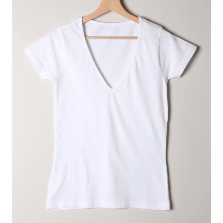 Supermom Zwangerschapsshirt V-hals Wit S tem L