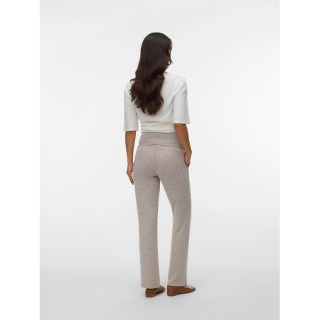 Mamalicious Zwangerschapsbroek Regular Fit Beige S tem XL