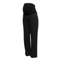 Mamalicious Zwangerschapsjeans Wide Leg Zwart S tem XXL