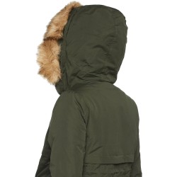 Mamalicious Zwangerschapsjas Parka Donkergroen S