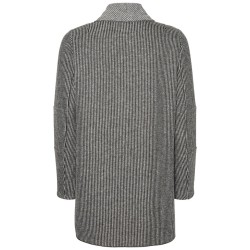 Mamalicious Zwangerschapsvest Watervalhals Grijs S tem XL
