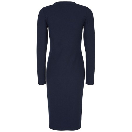 Mamalicious Zwangerschapsjurk Fijngebreid Blauw M TEM XL