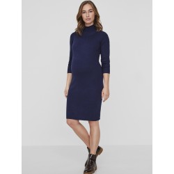 Mamalicious Zwangerschapsjurk Koltrui Blauw M tem XL