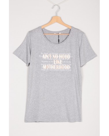 Zwangerschapst-shirt Love2Wait S Melange Motherhood NIEUW