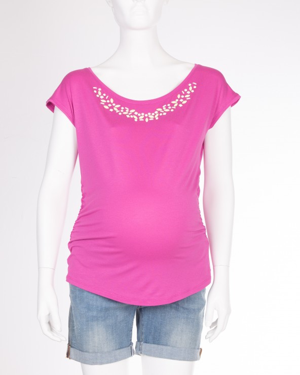 T-shirt with decorative...